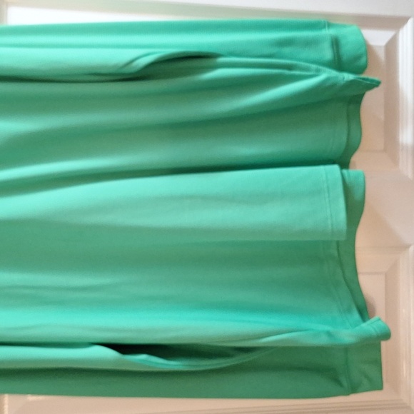 Pebble Beach performance Golf Shirt  collared  long sleeved green and blue Xlg. - Picture 4 of 8